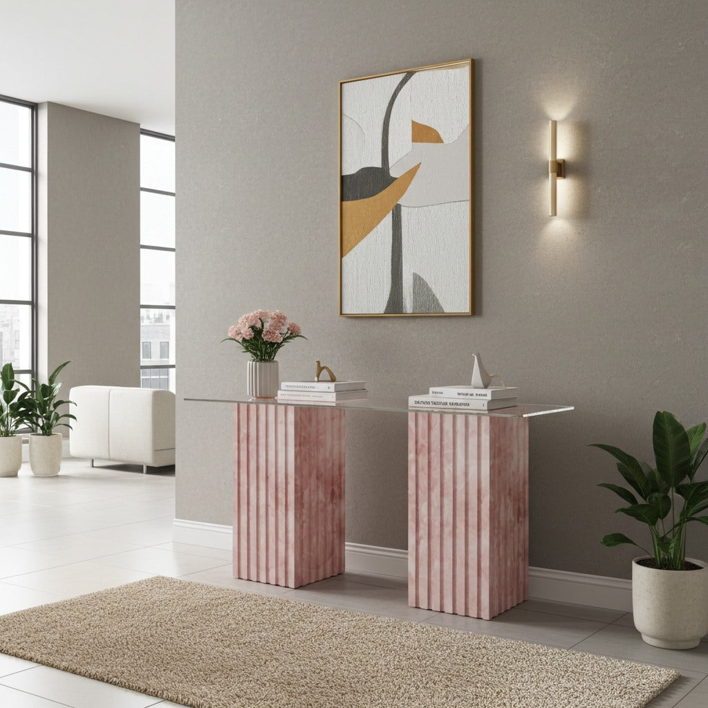 Cannelé Console Table