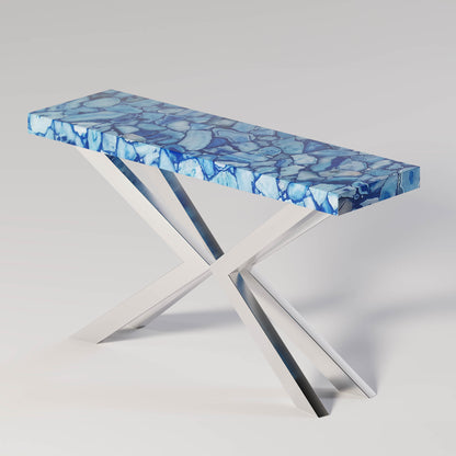 Encroisé Console Table