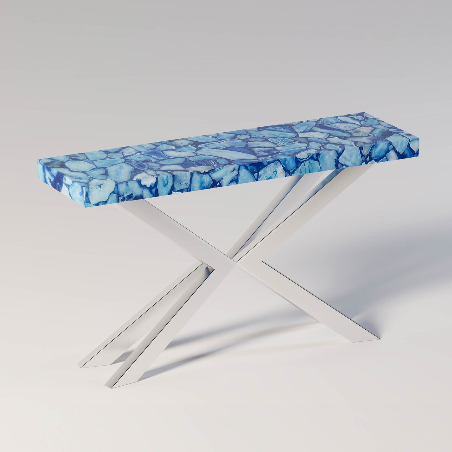 Encroisé Console Table